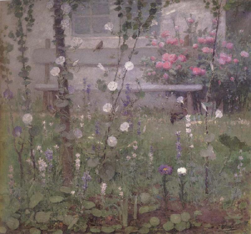 Ernest Quost Morning Flowers